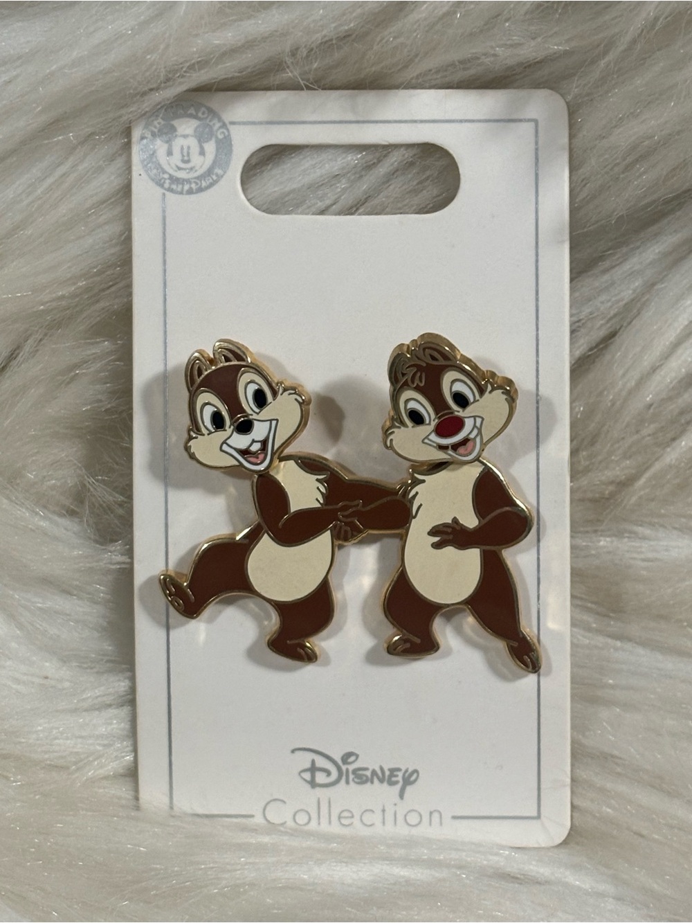 Disney Parks Pin - Chip and Dale Spring Bobble Heads